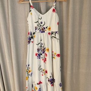 Bright Floral Maxi Dress